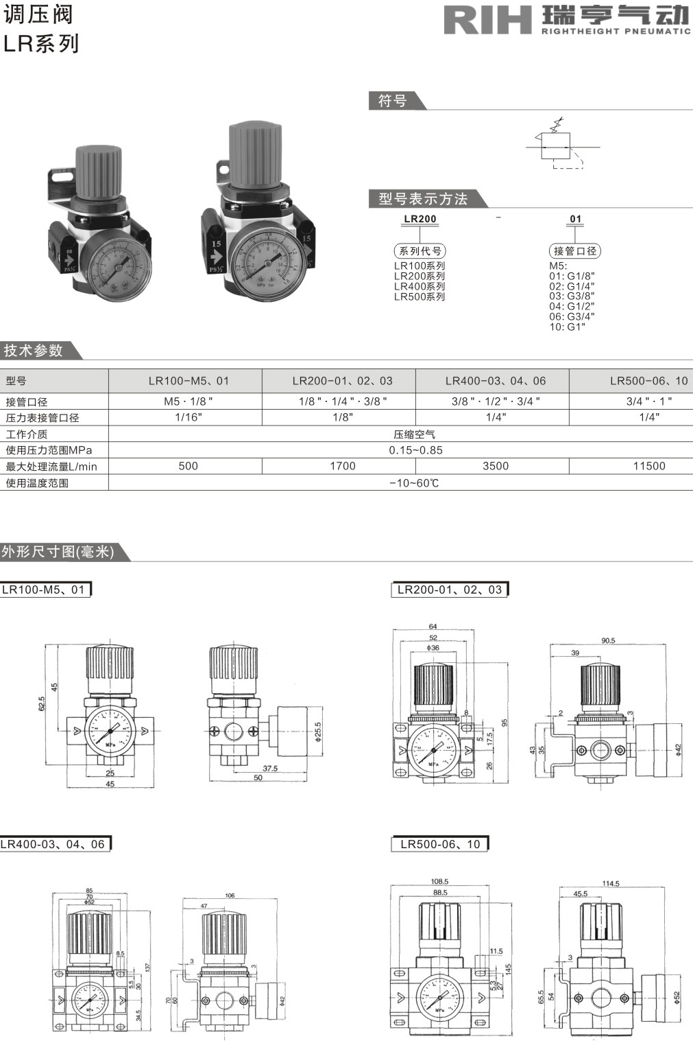 費斯托OR系列調(diào)壓閥圖紙